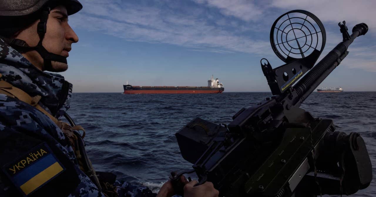 Russian Drones Attacked Civilian Vessels Flying Flags of