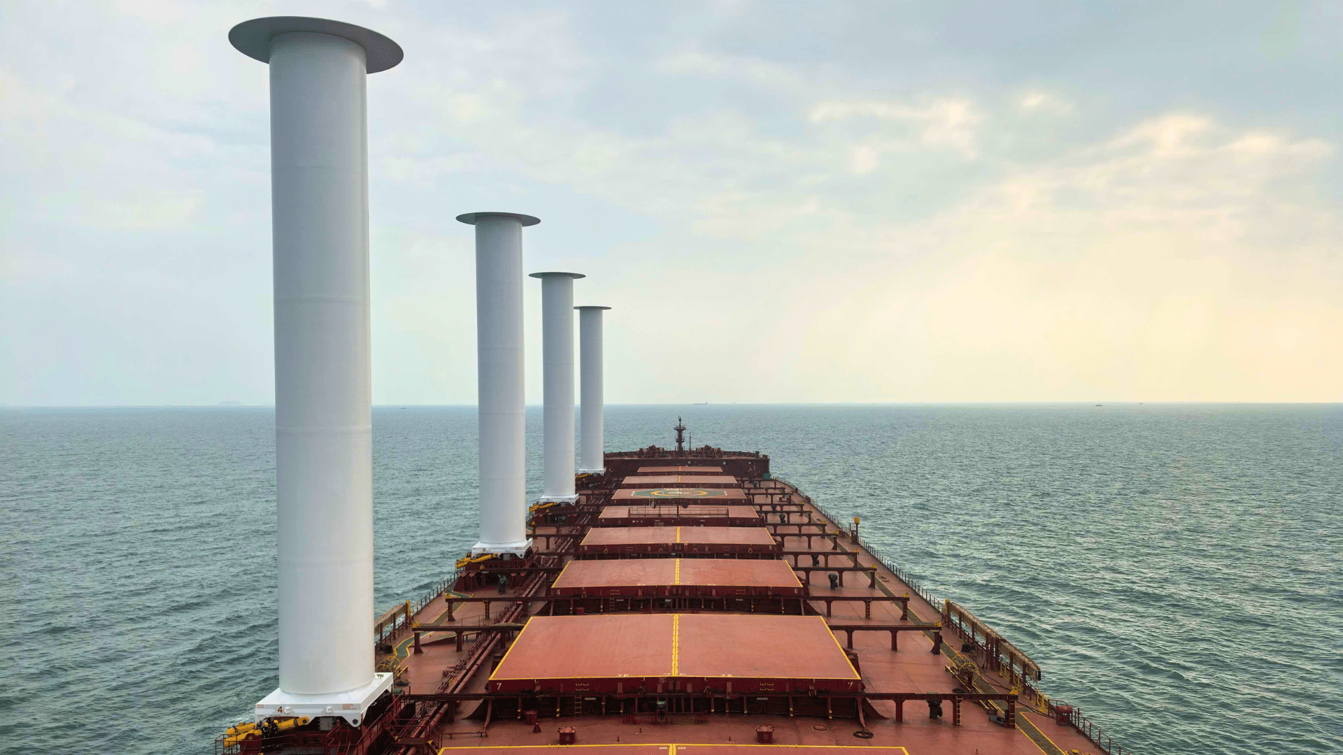 Second Berge Bulk vessel sports Anemoi rotor sails