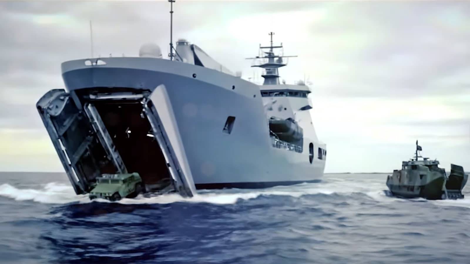 The US Navy Is Betting On A Foreign Design For Its New Medium Landing Ship