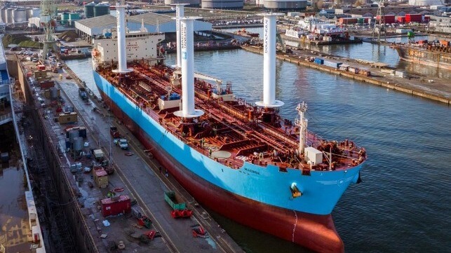 bound4blue completes first eSAIL® installation under Maersk