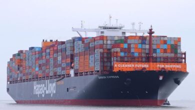 Severe Damage to LNG Tanker After Container Incident in Rotterdam