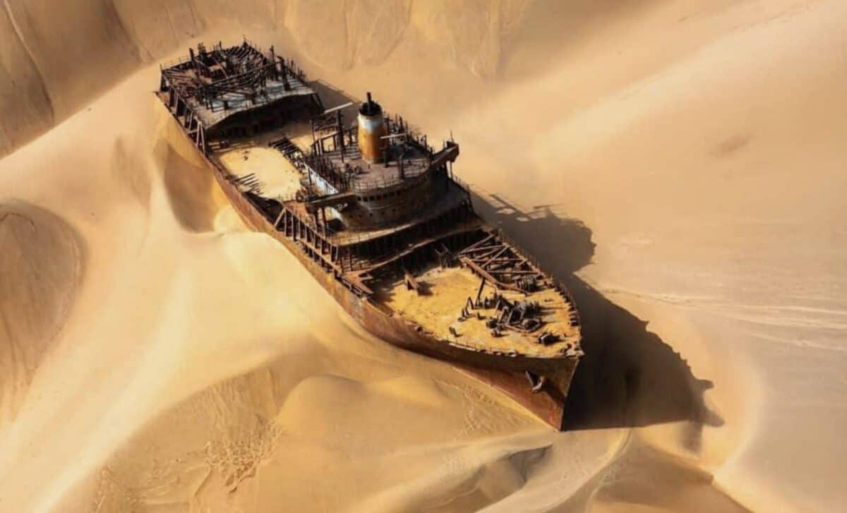 500-Year-Old Treasure Ship Found Under Namib Sands, Loaded With Gold, Ivory, and