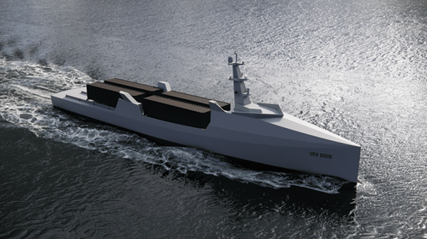 Blue Water Autonomy Unveils New Navy Vessel