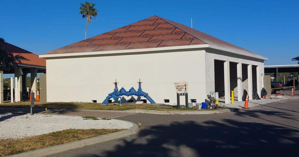 Construction on schedule for Indian Shores’ new public safety building | Beaches