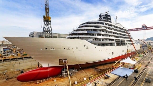 Fincantieri Delivers First Ultra-Luxury Yacht Cruise Ship for Four Seasons