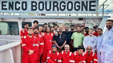 Footage released of sailors rescued from stranded yacht -