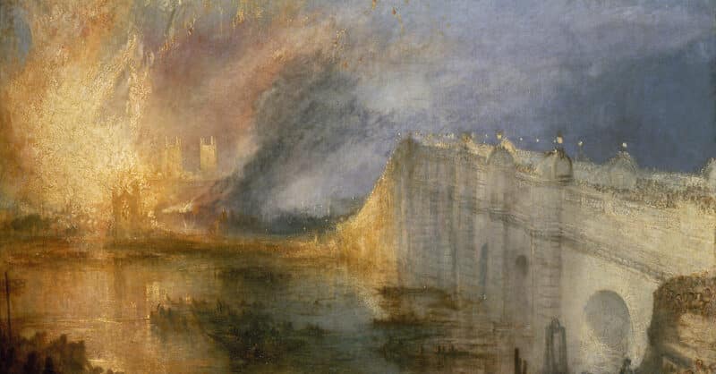 How long before parliament burns down?