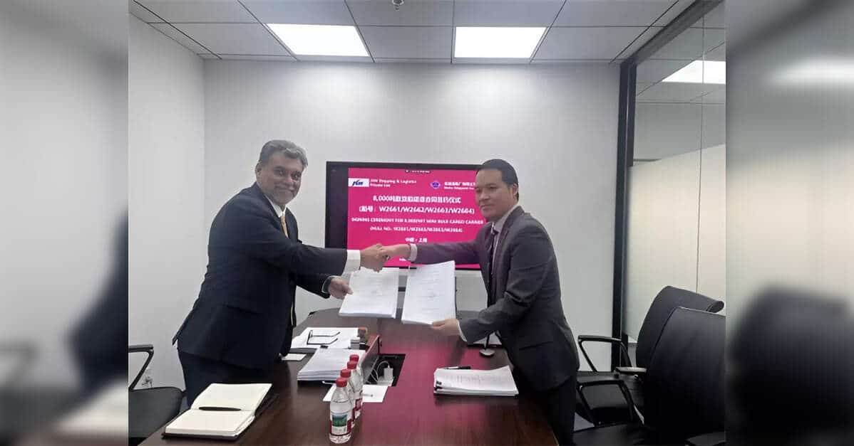 JSW Group's Order for Bulk Carriers from China Undermines