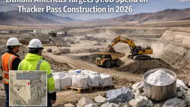 Lithium Americas Targets $1.6B Spend on Thacker Pass Construction in 2026