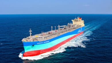 The newbuild LPG-powered LPG carrier "Energia Grandeur"