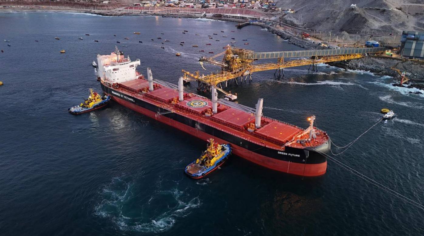 NYK's Methanol-Fuelled Bulk Carrier Achieves Significant Emission Reduction