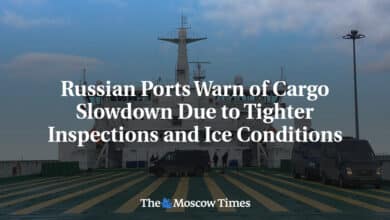 Russian Ports Warn of Cargo Slowdown Due to Tighter
