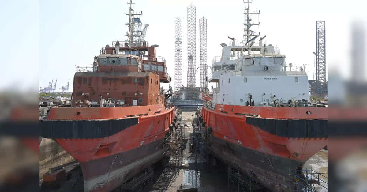 SDHI to complete construction of five offshore support vessels from its past