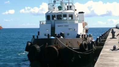 Towed Fuel Barge Grounds Near San Juan