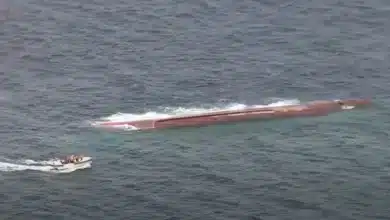 Two missing after cargo ship collides with fishing boat off central Japan