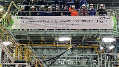 WinGD ammonia-fueled two stroke completes TAT and FAT