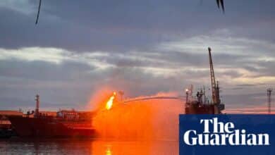 ‘It’s a miracle we survived’: the civilian crew trapped on a