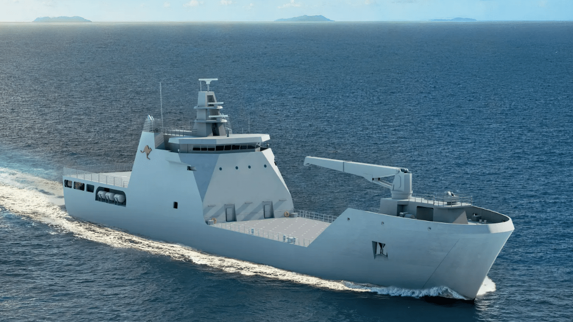 Austal hires Damen to support local construction of Australia's LST vessels