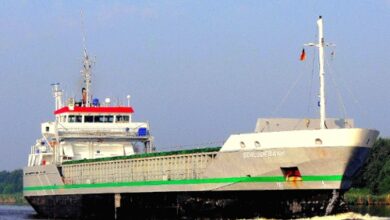 Collision on Kiel Canal Involves Two Vessels