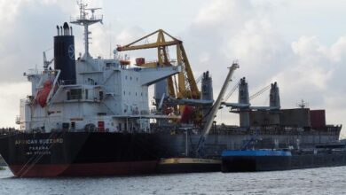 Collision on the Mississippi River