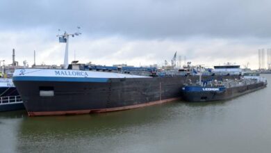 Drunk Captain Arrested After Ship Runs Aground in Scheldt-Rhine Canal