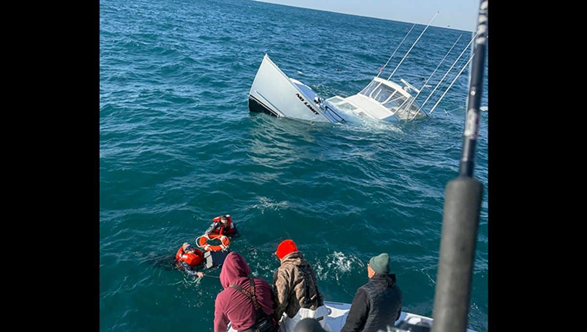 Eight rescued as vessel sinks off Oregon Inlet
