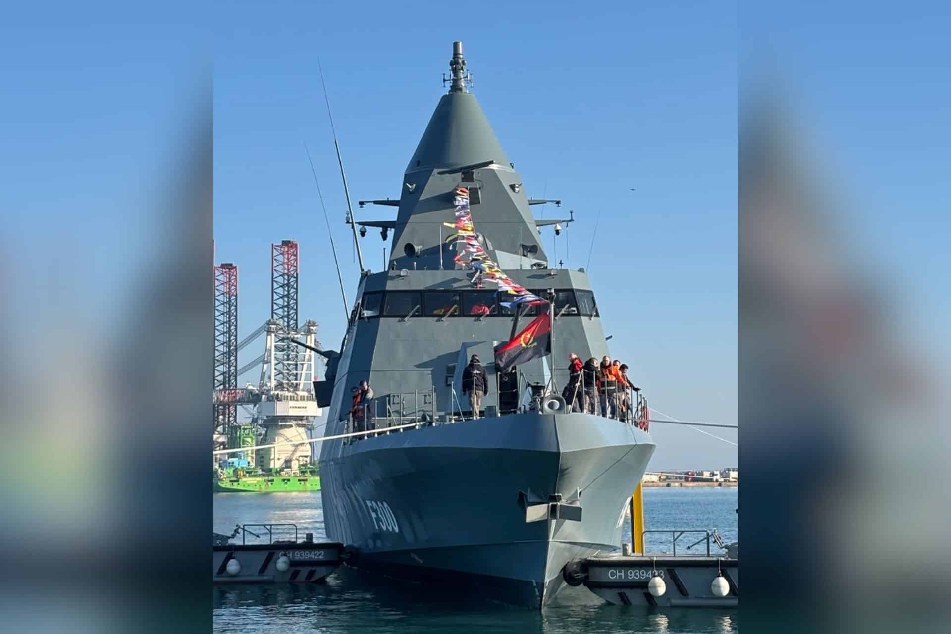 First BR71 MK II Combattante Corvette for Angolan Navy Launched by EDGE and CMN