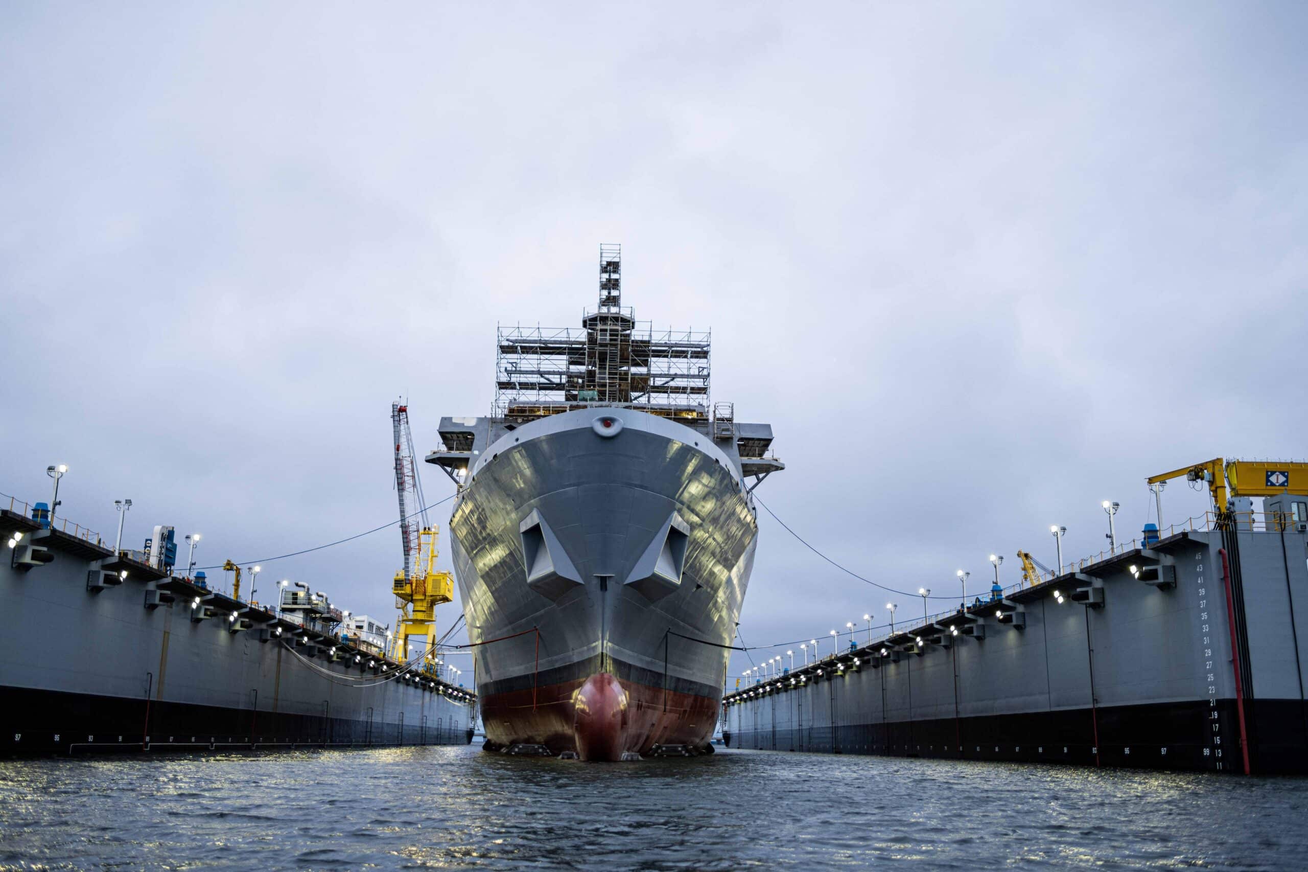 Ingalls Shipbuilding Accelerates Navy Fleet Expansion