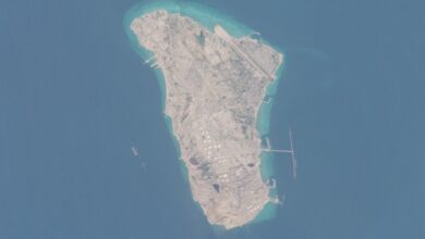 Iran Oil Tankers Seen at Key Island Bombed by US