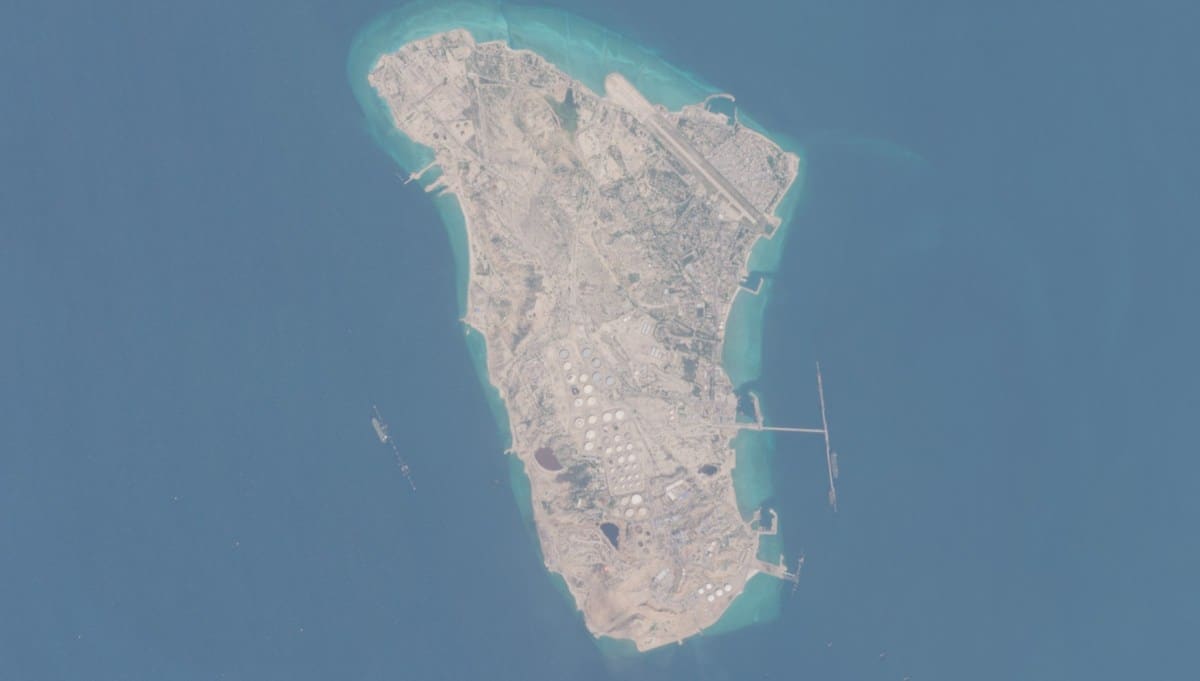 Iran Oil Tankers Seen at Key Island Bombed by US