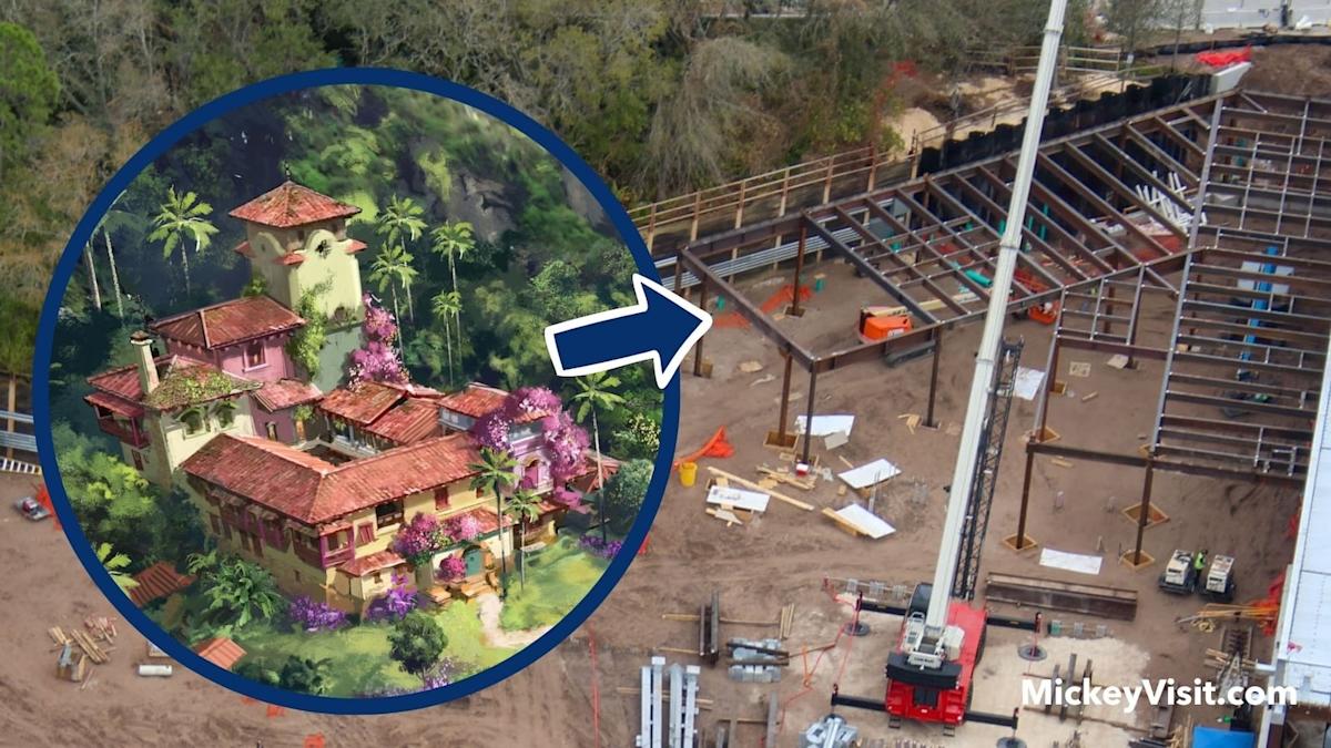 New Disney World Ride Based on Recent Animated Hit Reaches Construction