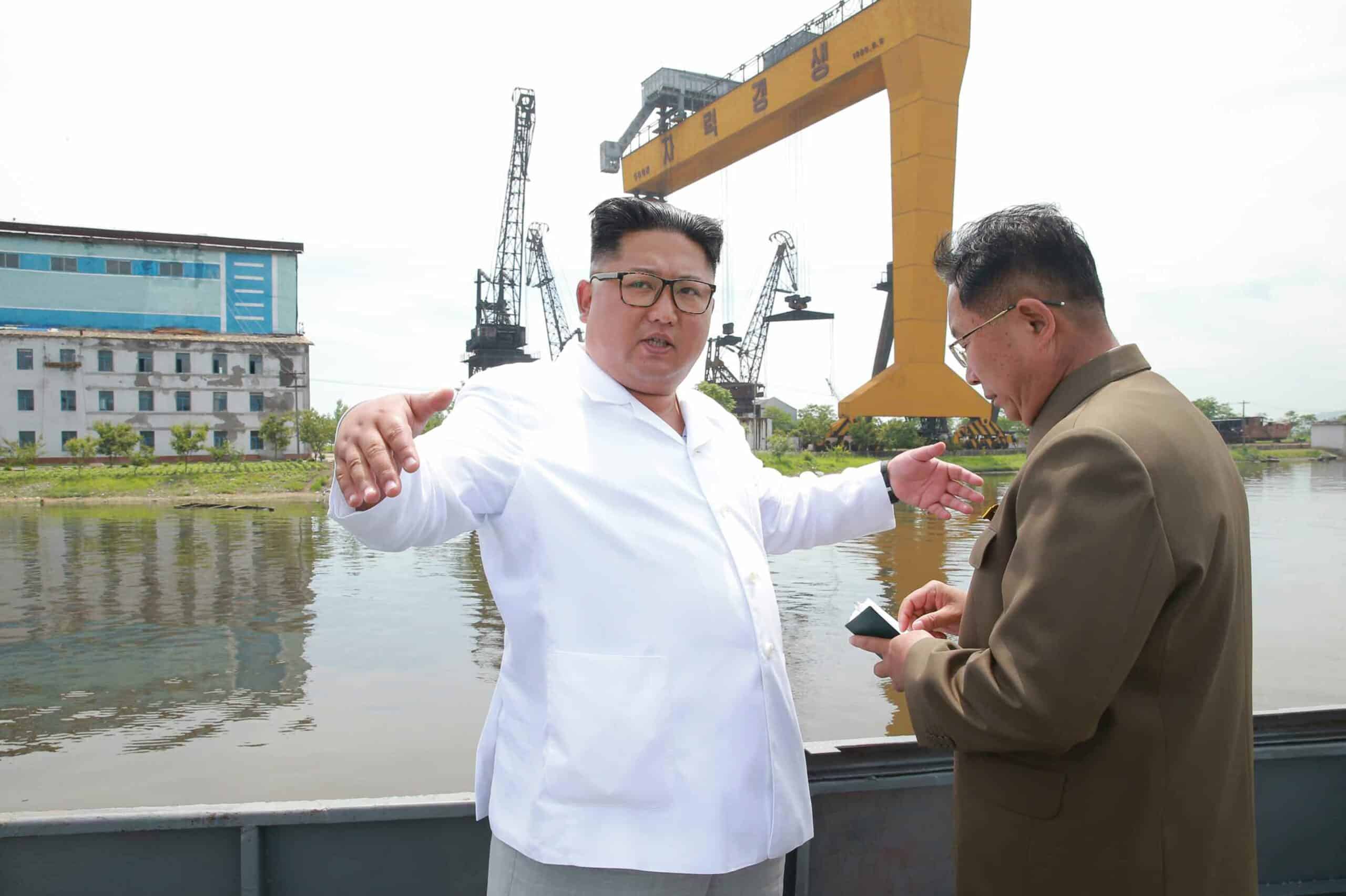 New construction starts at North Korean shipyard, site of failed warship launch