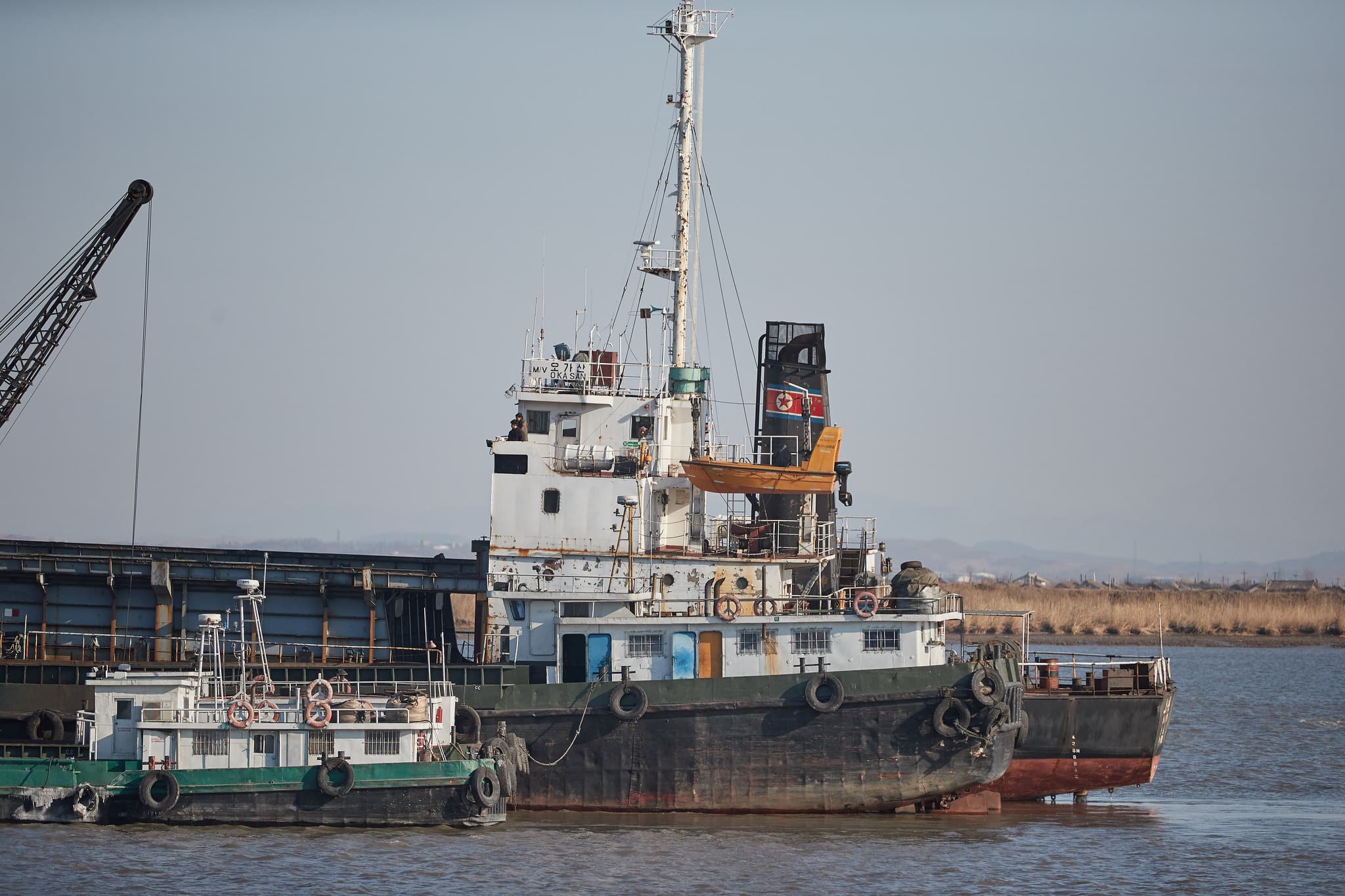 North Korean ship docks at southern Chinese port in likely