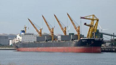 Oil Spill Incident Involves Bulk Carrier 'Agapi S' Off Gothenburg