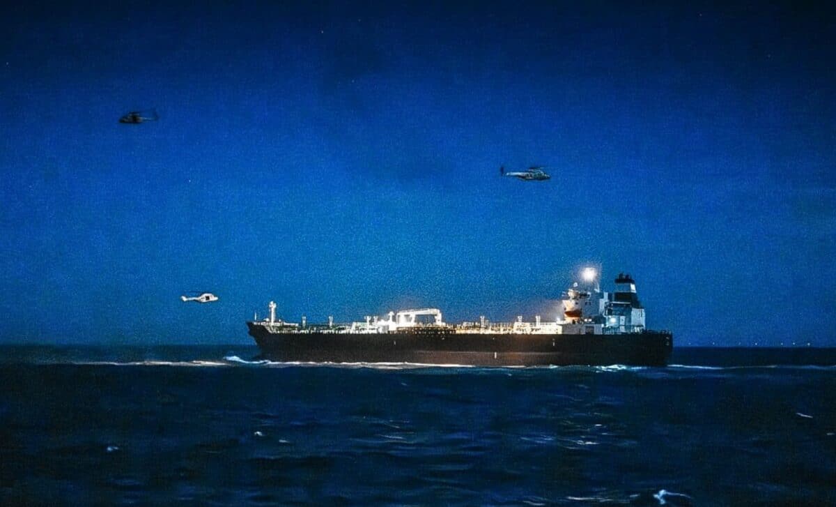 Belgian and French Navies Intercept Suspicious Tanker