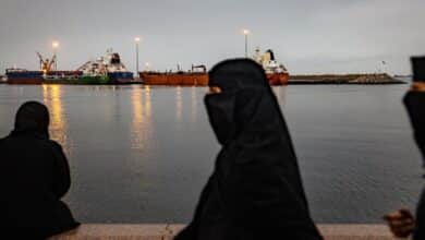 Sailors stranded in Persian Gulf as rockets fly over their