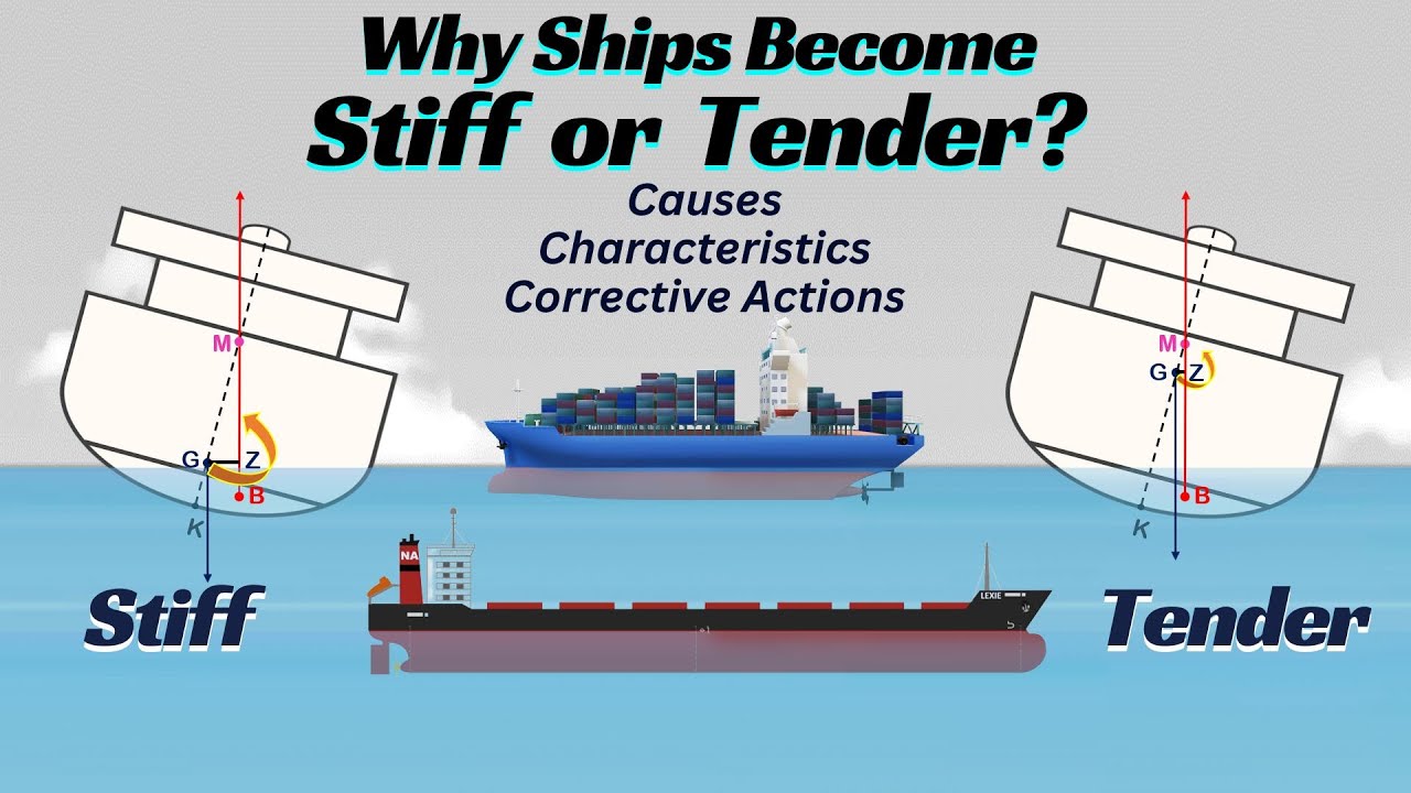 Stiff versus tender ship characteristics