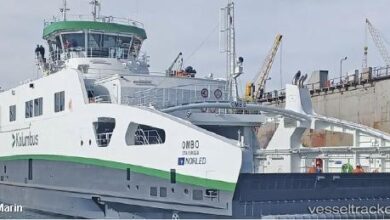 Technical Fault Grounds Finnøy Ferry 'Ombo'