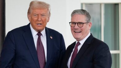 Trump and Starmer agree Strait of Hormuz must reopen amid