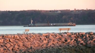 U.S. Coast Guard Investigates Tugboat Incident Causing Power Line Damage