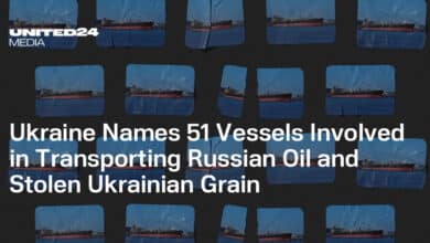 Ukraine Names 51 Vessels Involved in Transporting Russian