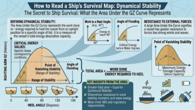The Secret to Ship Survival: What the Area Under the GZ Curve Represents