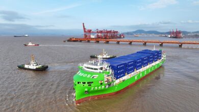 China Launches World’s Largest Electric Container Ship