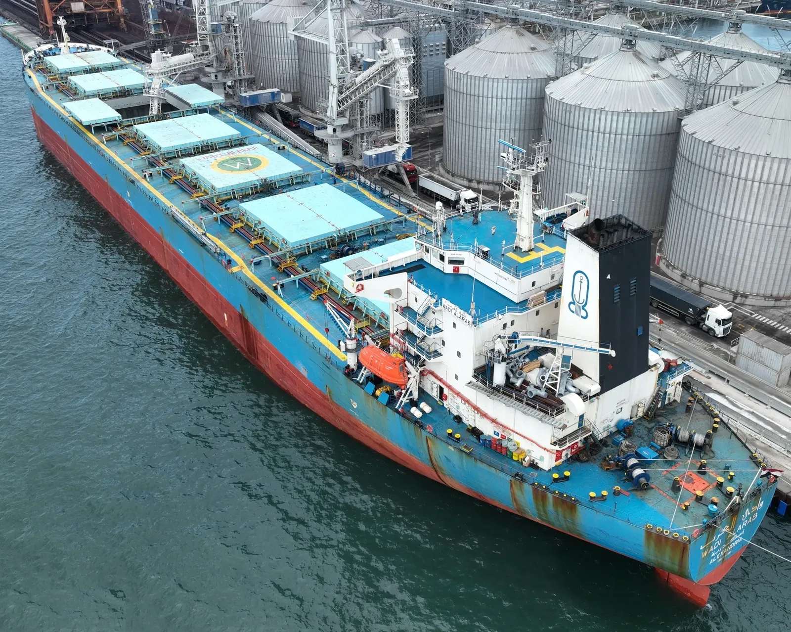 Egypt's Safaga Port Receives 66,000 tons of Russian Wheat