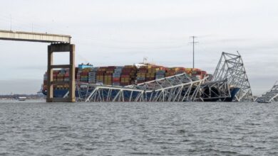 Gov. Moore Announces Settlement With Ship Operators In Key Bridge Collapse