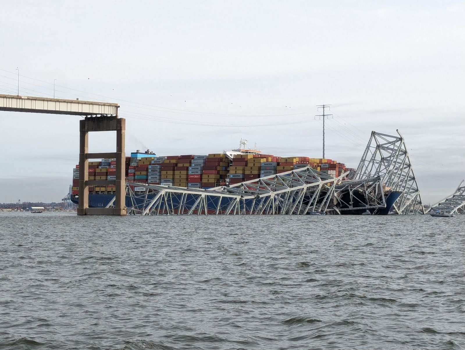 Gov. Moore Announces Settlement With Ship Operators In Key Bridge Collapse
