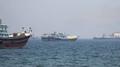 Iran Ship Traffic in the Strait of Hormuz