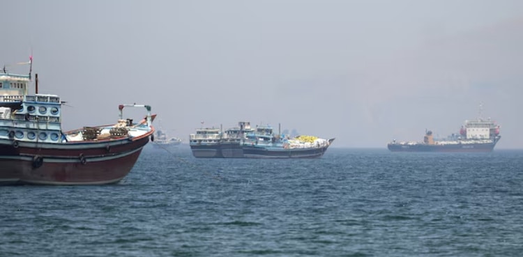 Iran Ship Traffic in the Strait of Hormuz