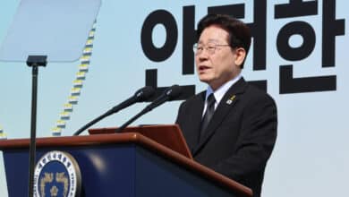 'Never again' vows Lee at memorial 12 years after Sewol ferry sinking