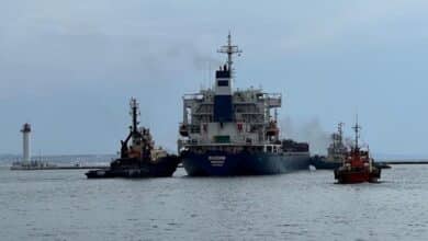 Russia Attacks Civilian Vessel Heading to Ukrainian Port